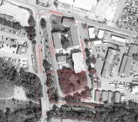 BD Červený dvůr mapa